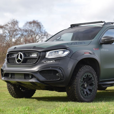 Lazer Lamps Mercedes X-Class Linear-36 Roof Mount Kit (With Roof Rails) PN: 3001-XCLASS-WRR